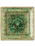 Versace x Rosenthal Medusa Garland plate (18cm x 18cm) - Green