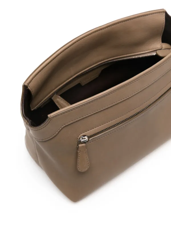 The Row Terrasse Clutch Bag | Brown | FARFETCH