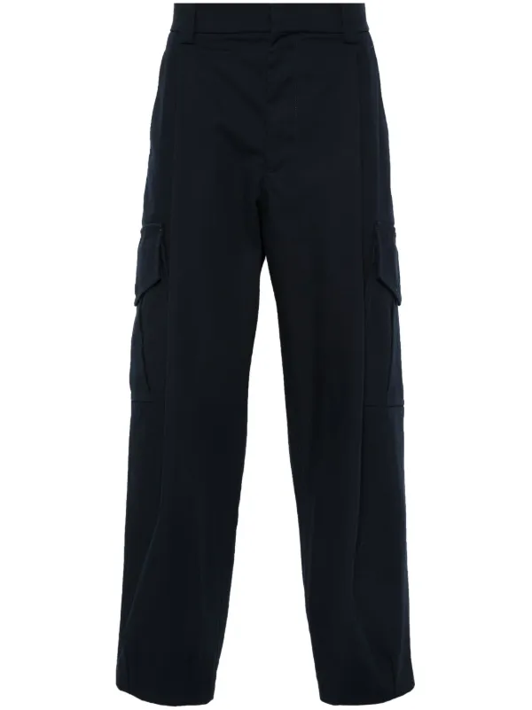 GIORGIO ARMANI 　メンズ テーパード調パンツ SIZE46 Giorgio Armani テーパードパンツ | ブルー | FARFETCH JP