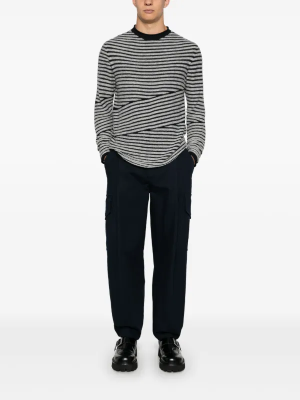 GIORGIO ARMANI 　メンズ テーパード調パンツ SIZE46 Giorgio Armani テーパードパンツ | ブルー | FARFETCH JP