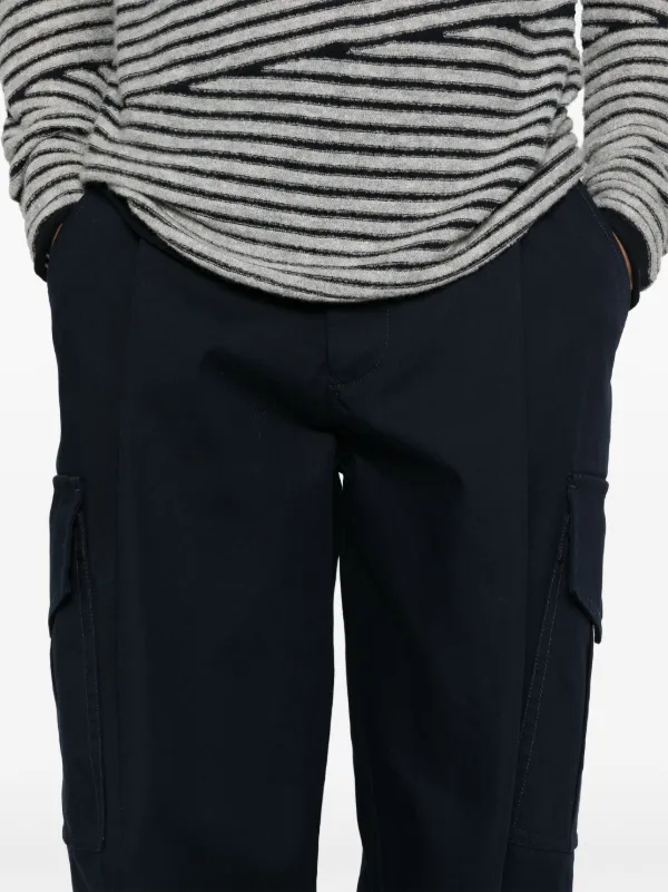 GIORGIO ARMANI 　メンズ テーパード調パンツ SIZE46 Giorgio Armani テーパードパンツ | ブルー | FARFETCH JP