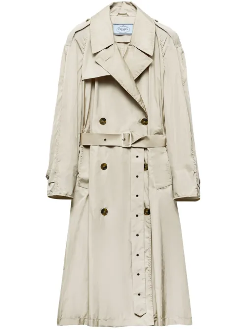 Prada trench Light - Tons neutres - Prada - Modalova