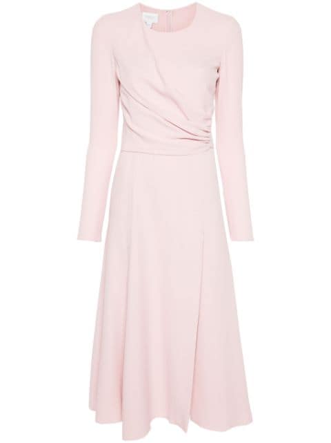 Giambattista Valli draped-panel midi dress