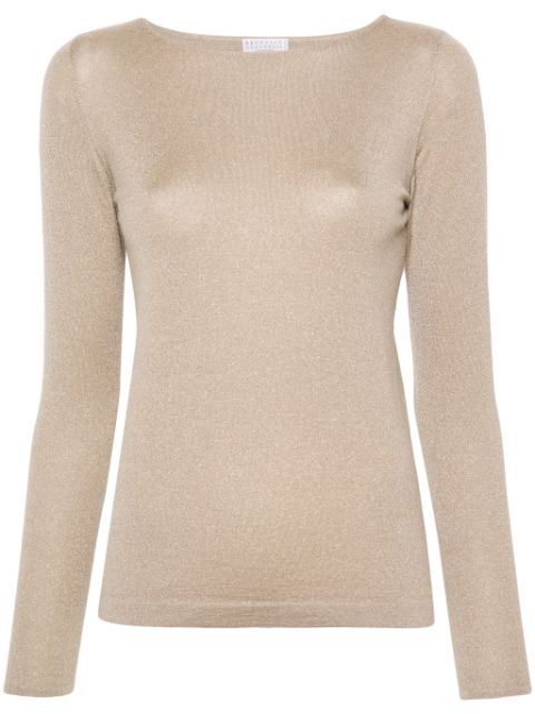 Brunello Cucinelli lurex-detail sweater Women