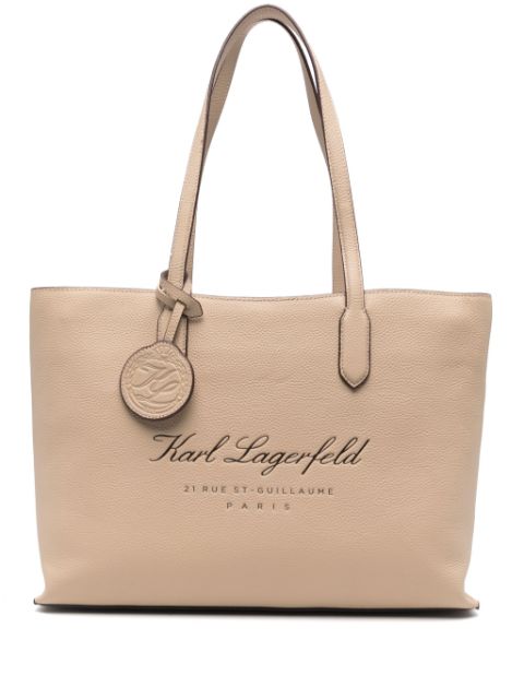 Karl Lagerfeld Hotel Karl tote bag WOMEN