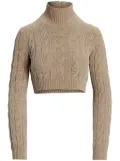 Ralph Lauren Collection cropped jumper - Neutrals