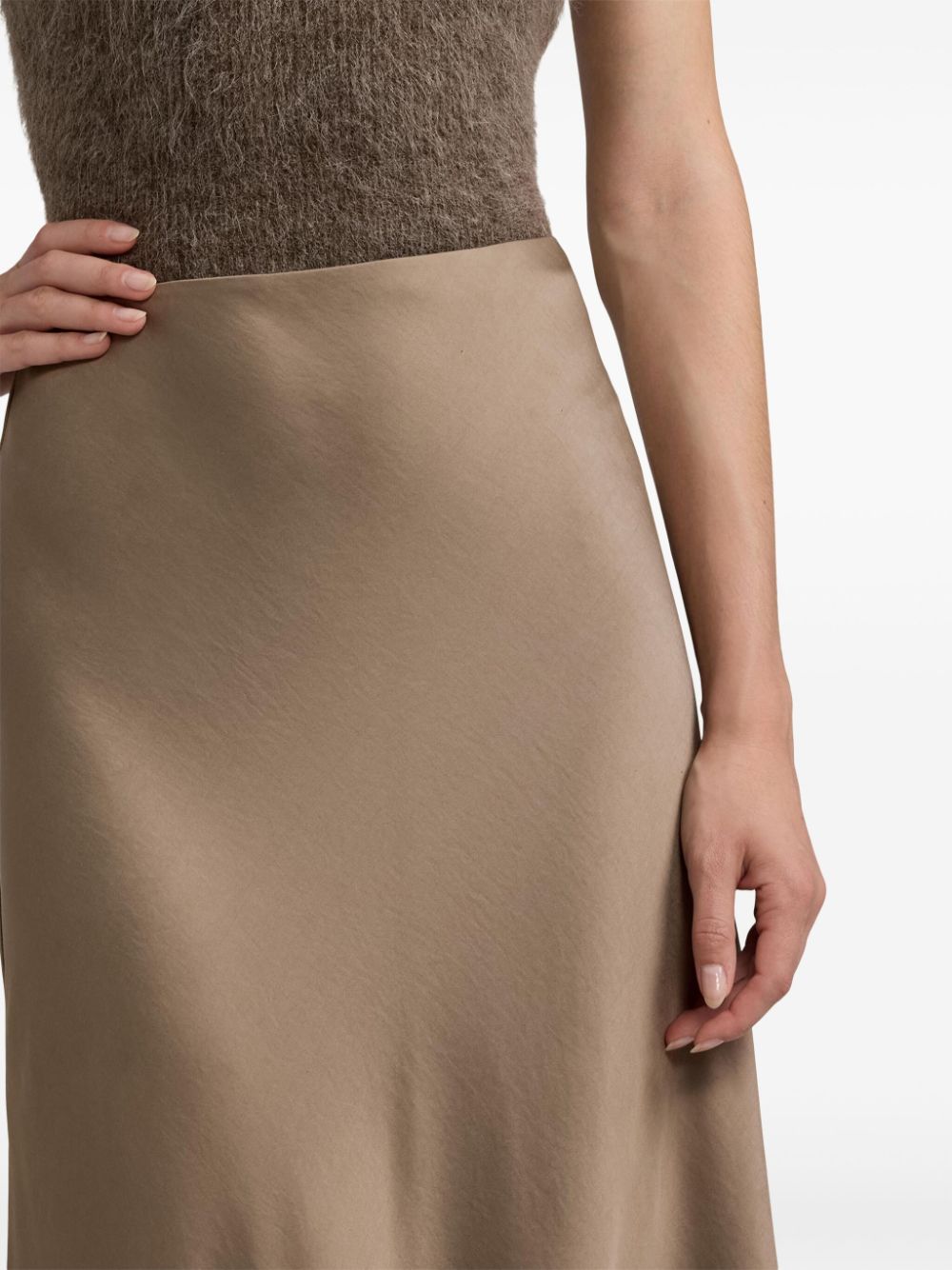 Where to buy Ralph Lauren Collection Masina Stretch satin skirt Women