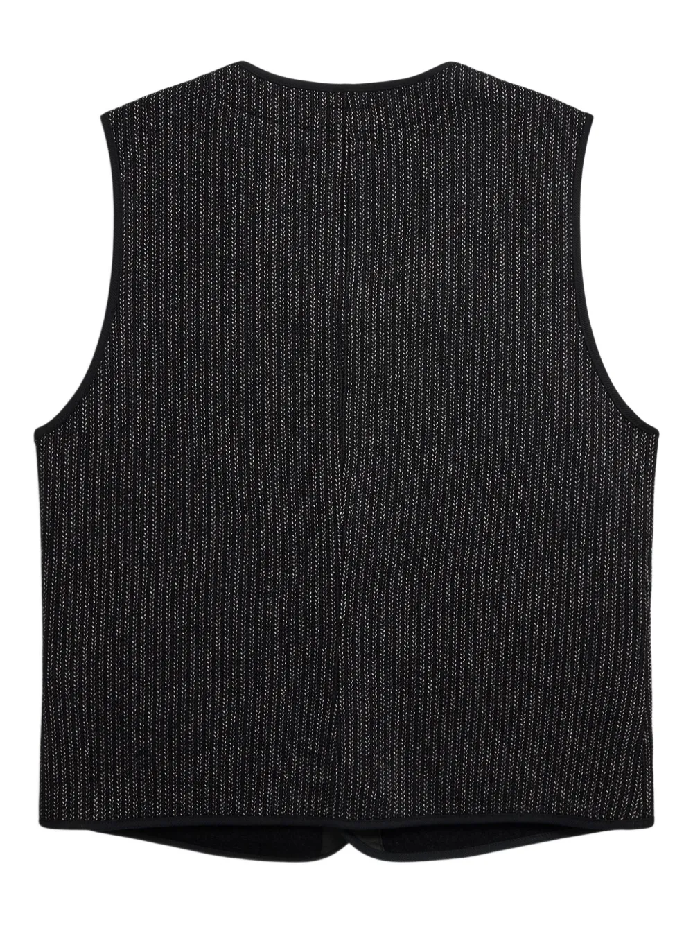 Ralph Lauren RRL Button-up gilet met textuur Blauw