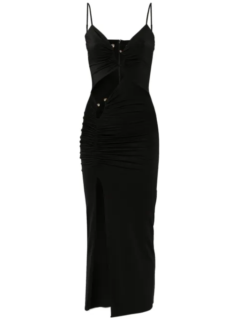 NISSA vestido midi con aberturas