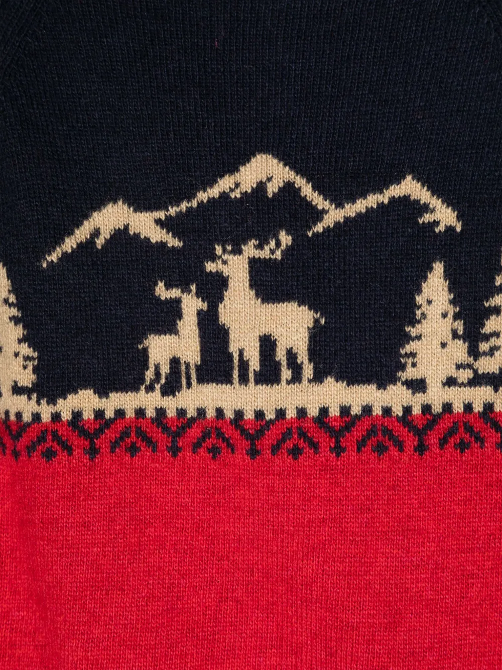 Patachou Intarsia trui Blauw
