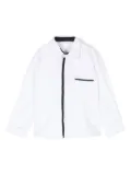 Patachou contrasting-trim shirt - White