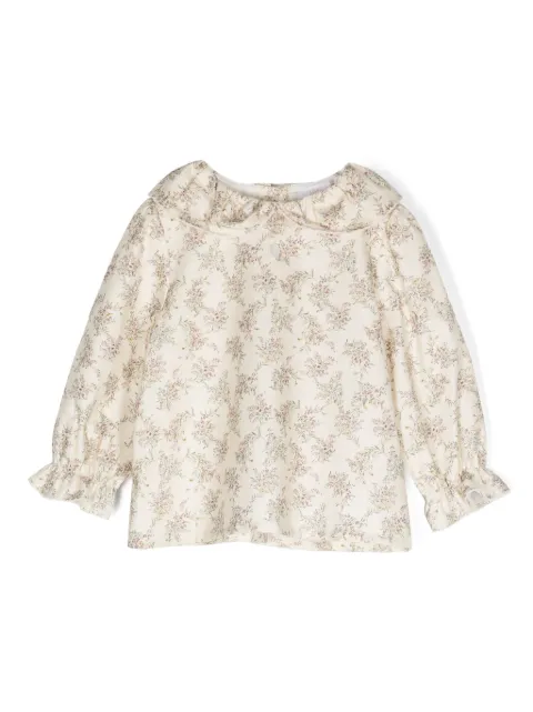 Patachou blusa con aplique del logo
