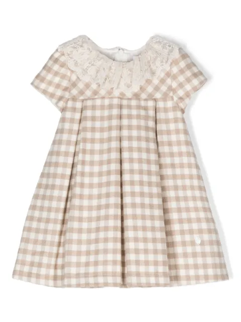 Patachou bead-logo dress