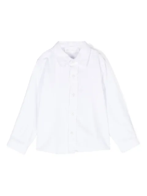 Patachou logo-embroidered shirt