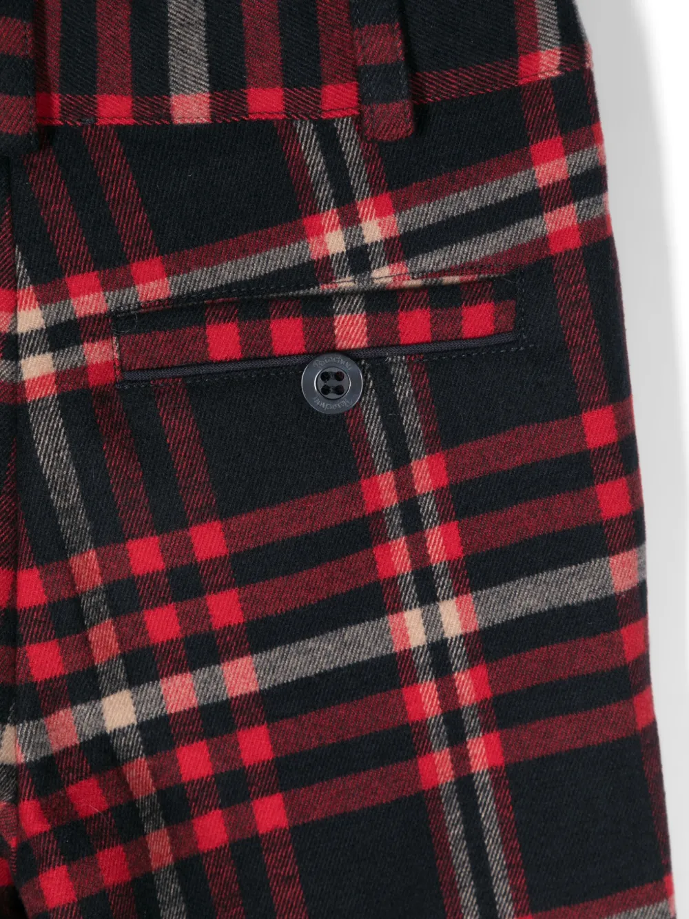Patachou Broek met tartan ruit Zwart