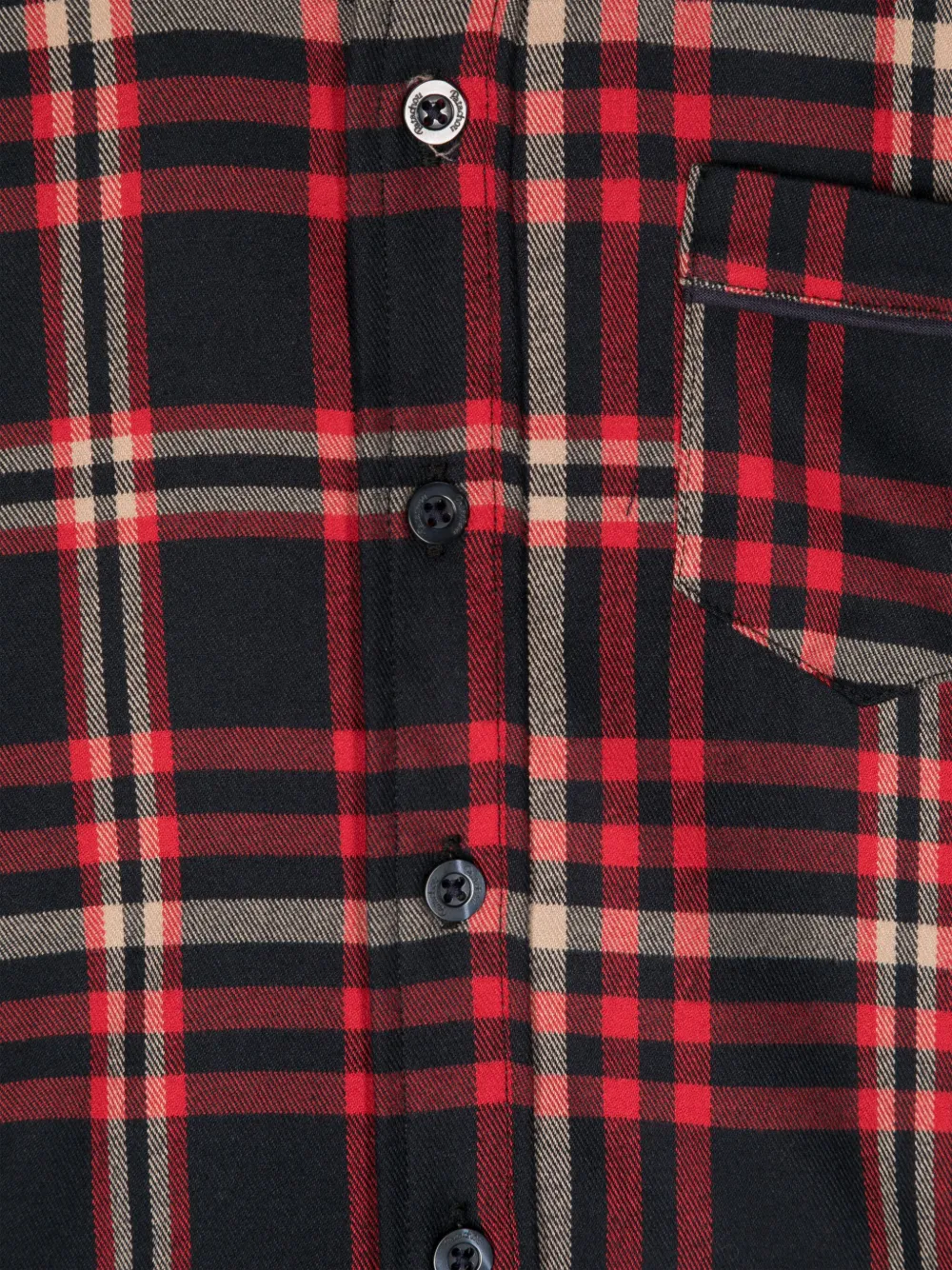 Patachou Geruit shirt Zwart