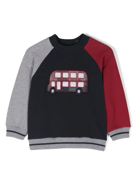 Patachou logo-embroidered sweatshirt