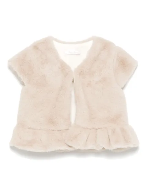 Patachou faux-fur jacket