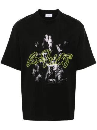 Black Off Stamp Skate S/S Tee in BLACK for Men | Off-White™