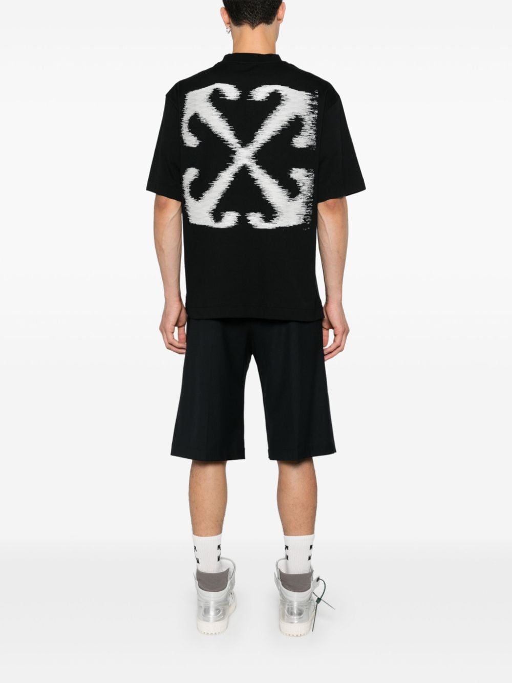 Off-White Windy Arrow T-shirt - Zwart