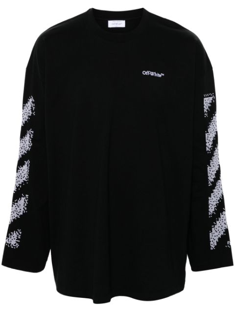 Off-White Pixel Diagonal T-shirt Men