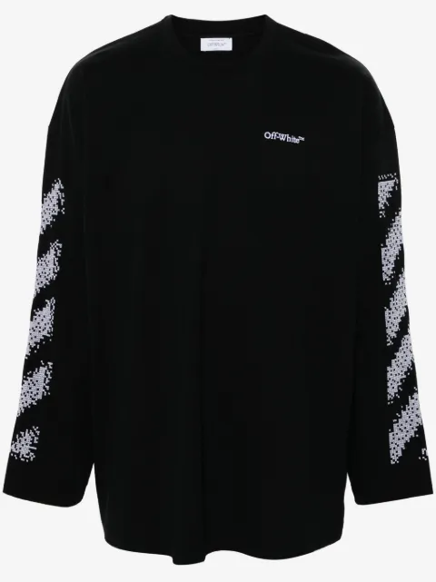 Off-White Pixel Diagonal T-shirt