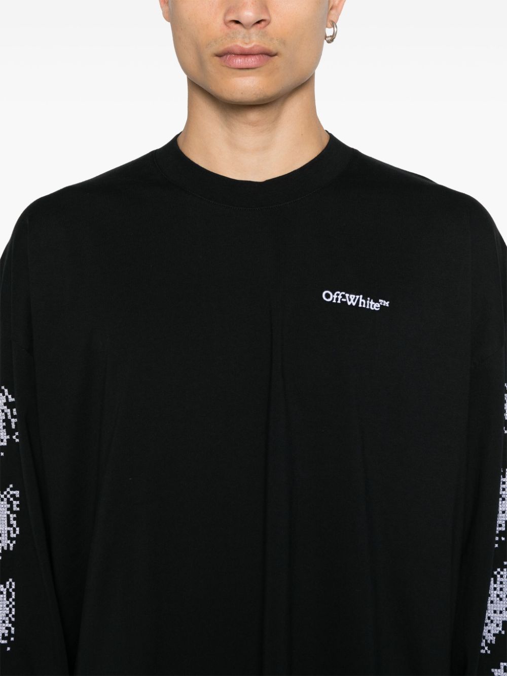 Off-White Pixel Diagonal T-shirt Men