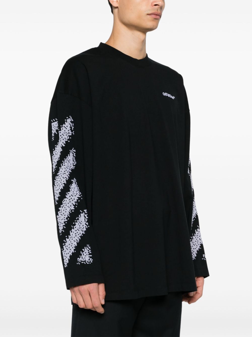 Off-White Pixel Diagonal T-shirt Men