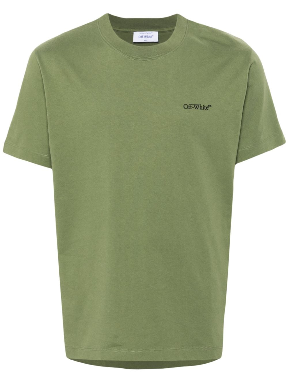 Shop Off-white Windy Arrow T-shirt In Green