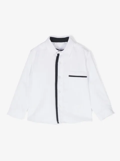 Patachou camisa con ribete en contraste