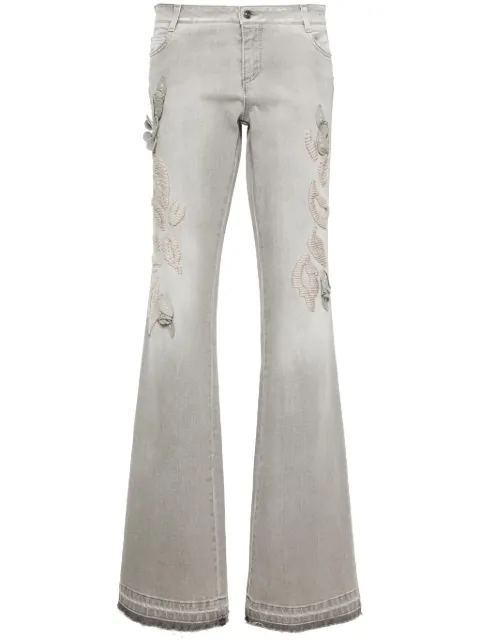 Ermanno Scervino jeans bootcut bordado