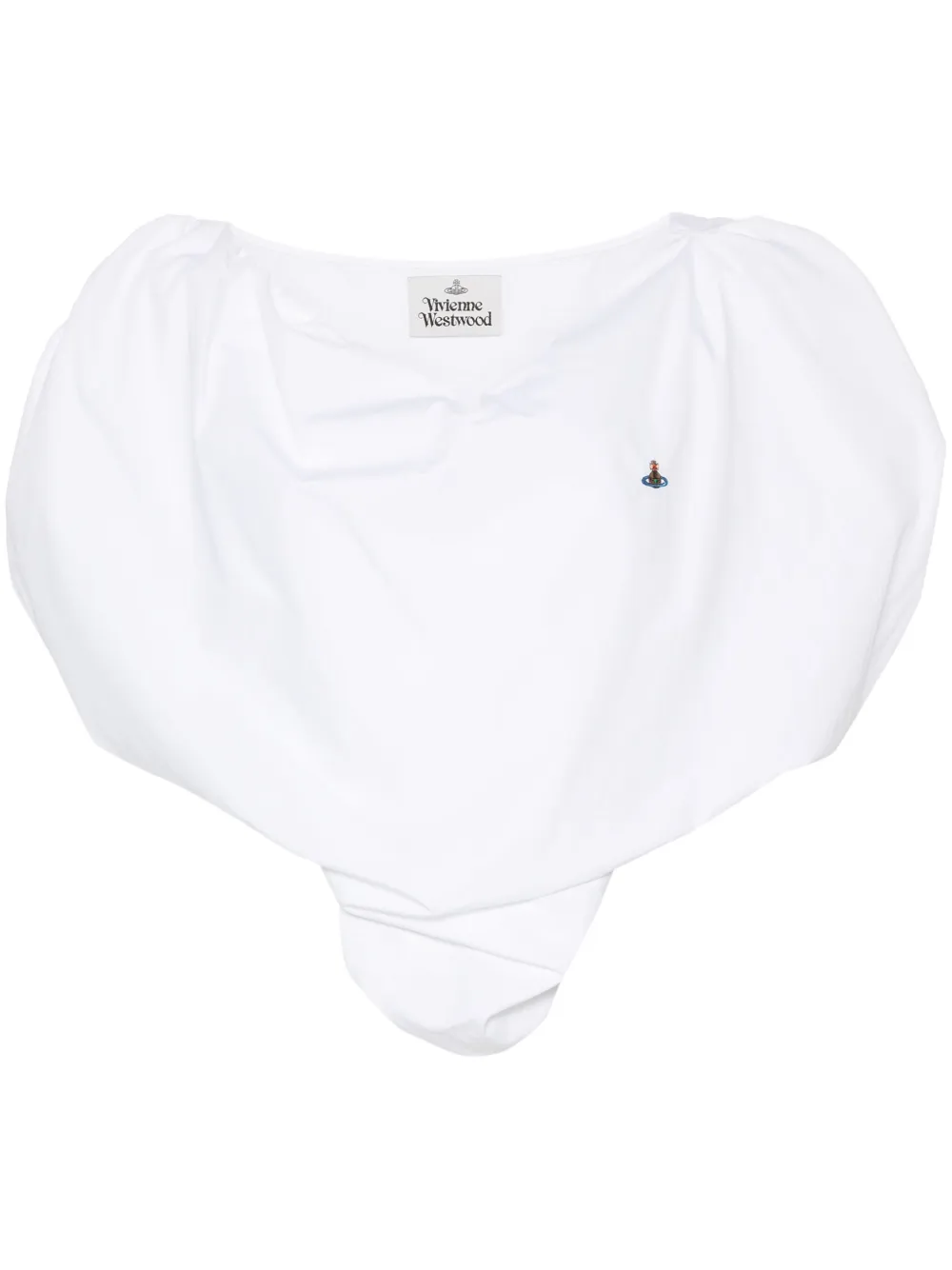 Vivienne Westwood Heart blouse Wit