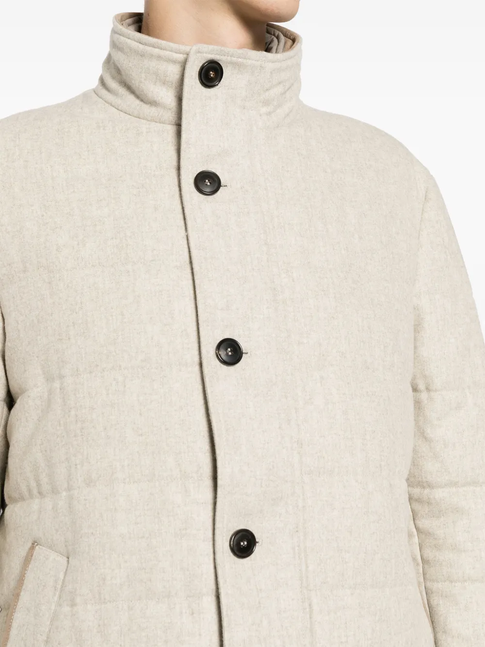 N.Peal Chamonix 2 in 1 jas Beige