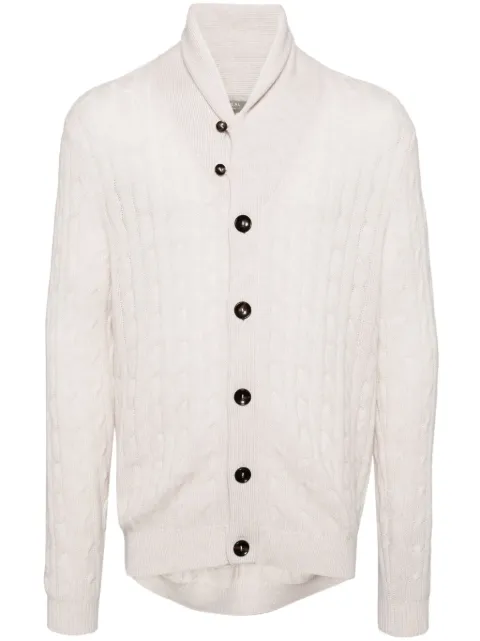 N.Peal Garrick Shawl cashmere cardigan