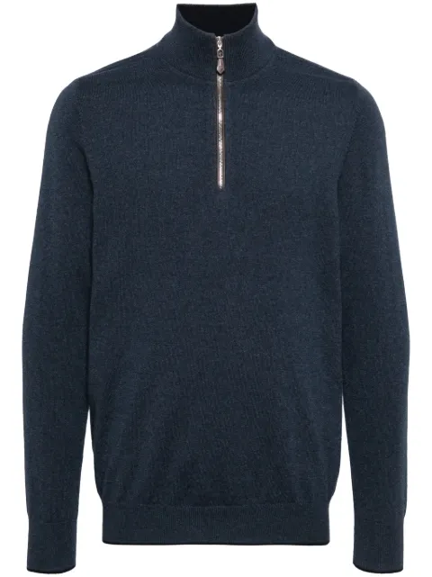 N.Peal Carnaby half-zip jumper