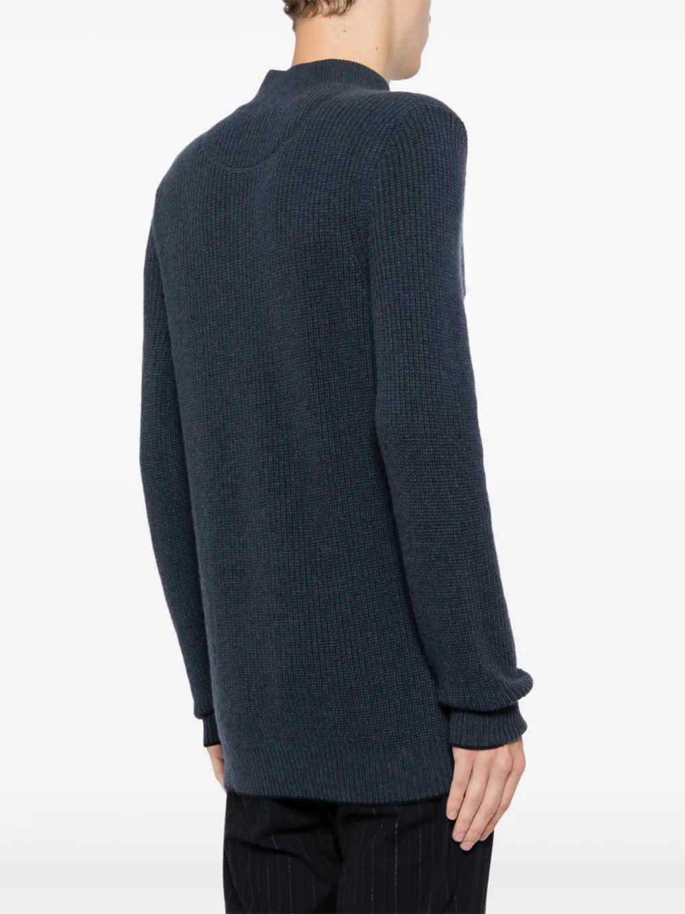 N.Peal Beauchamp trui Blauw