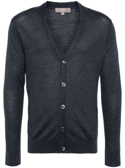 N.Peal Curzon fine gauge cardigan