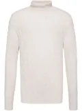 N.Peal Berwick Cable Roll Neck jumper - Neutrals