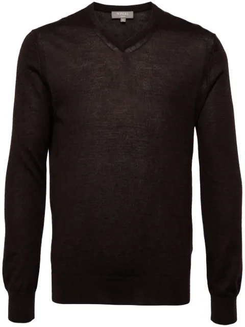 N.Peal Conduit FG V Neck jumper