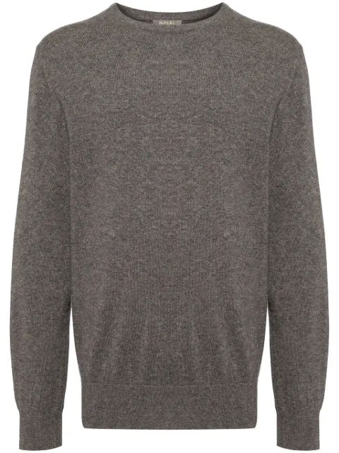 N.Peal Oxford Pullover mit rundem Ausschnitt