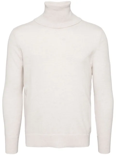 N.Peal Trafalgar Roll Neck organic cashmere jumper