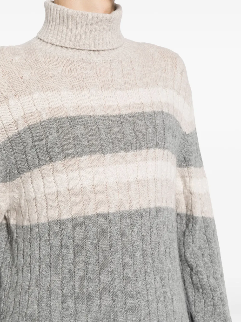 N.Peal Berwick trui Beige