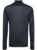 N.Peal Bond FG Turtle Neck jumper - Blue