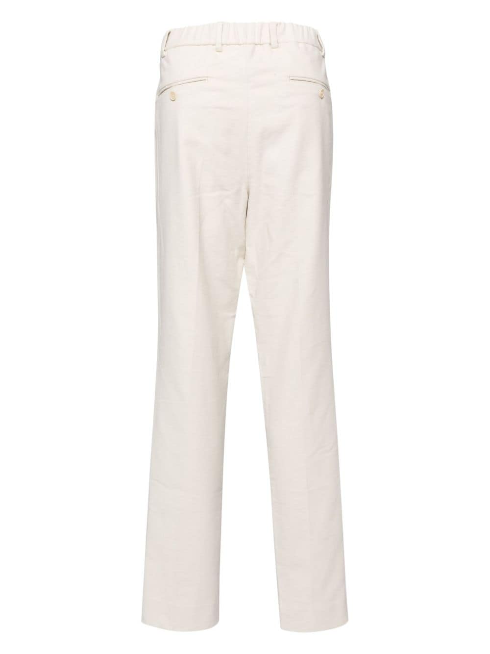 N.Peal Broek met trekkoordsluiting - Beige