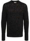 N.Peal Thames cable jumper - Grey