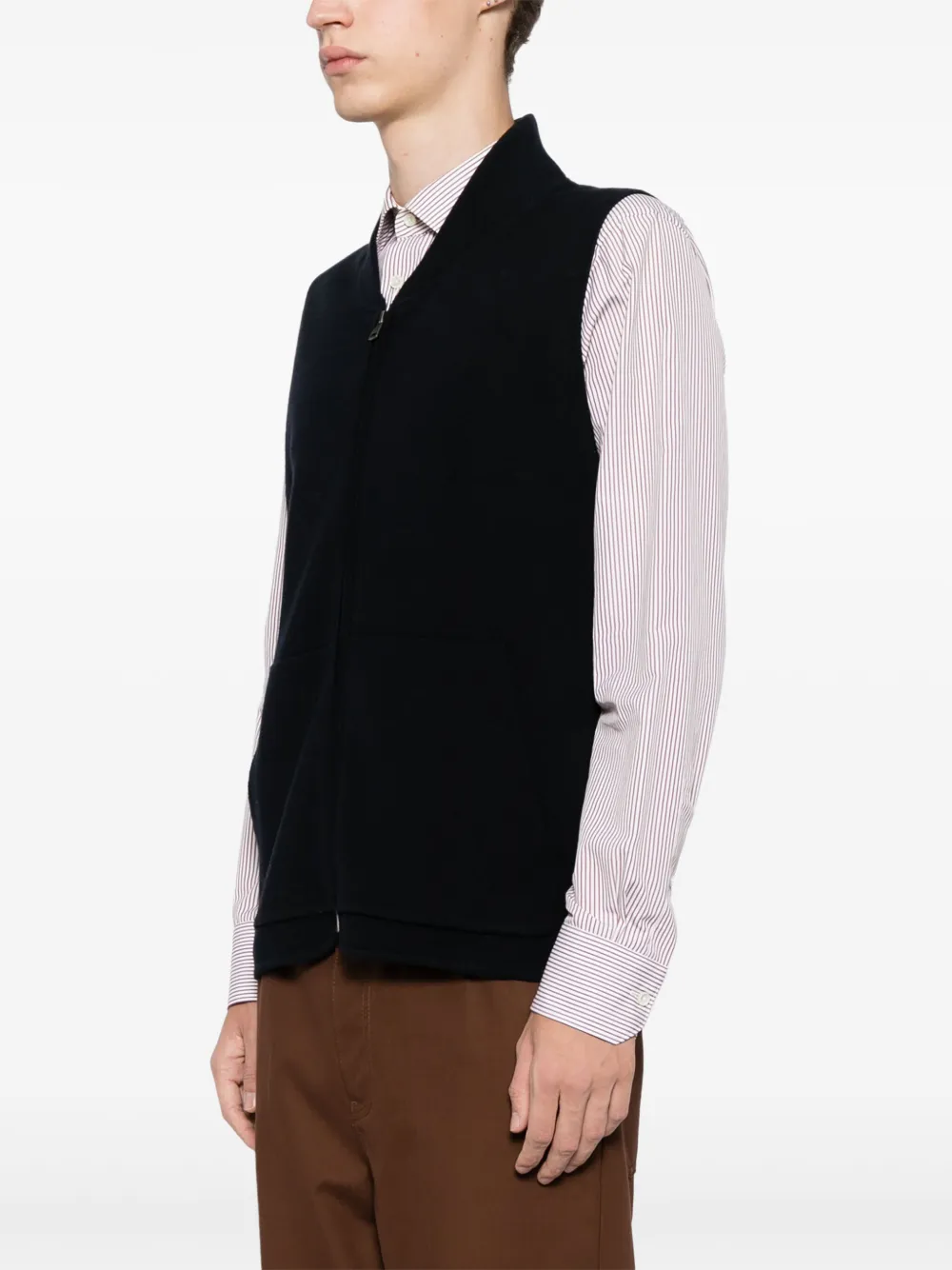 N.Peal The Chelsea gilet Blauw