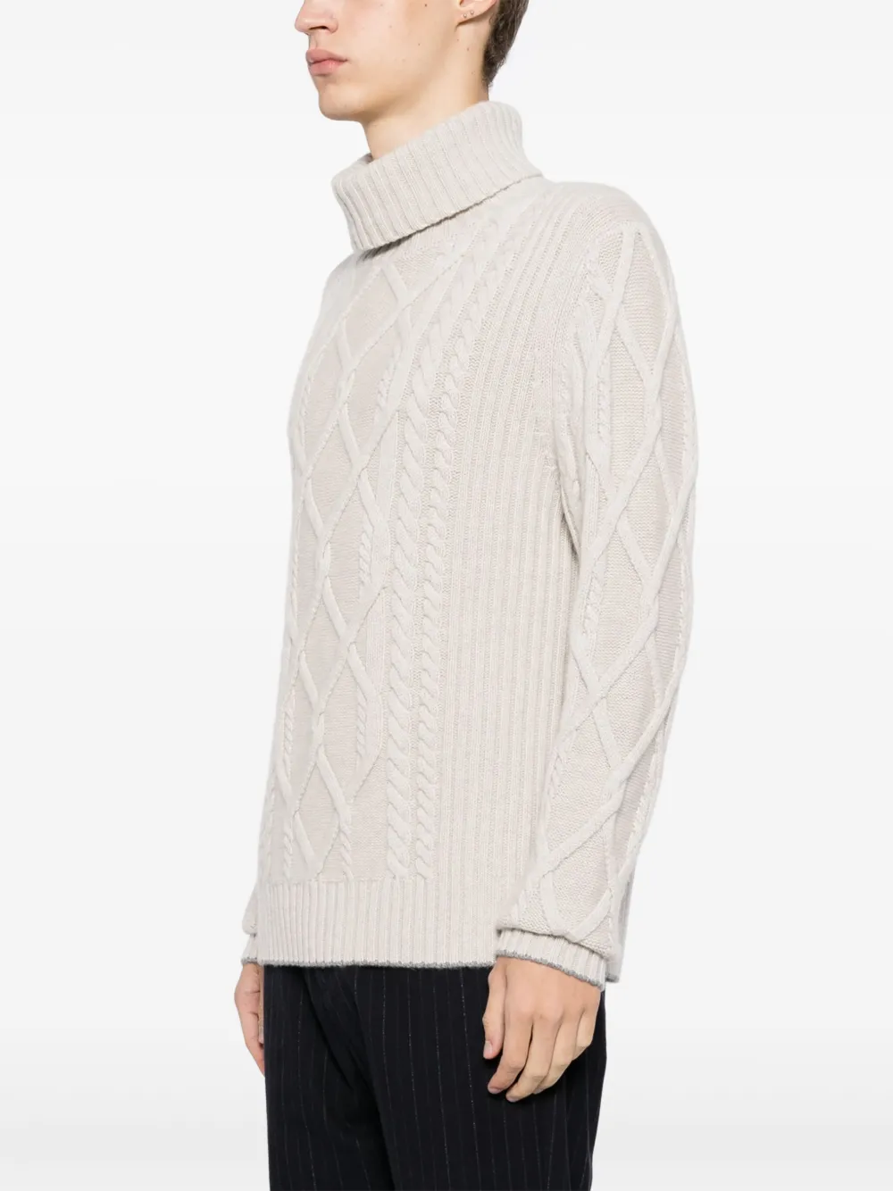 N.Peal Portobello kasjmier trui Beige