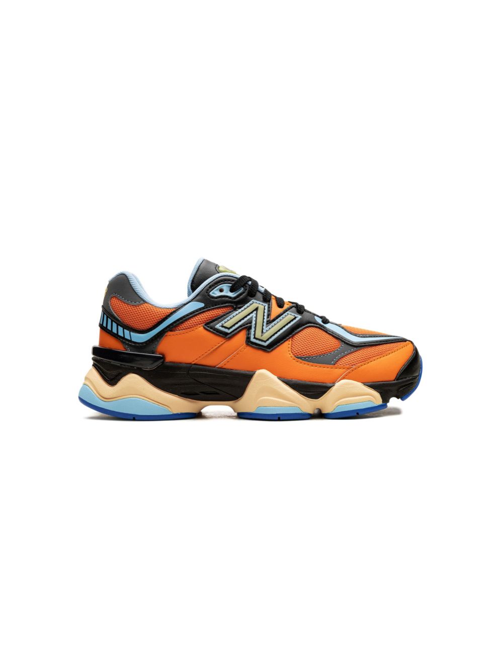 New Balance 9060 Big Kid "Orange/Black" sneakers