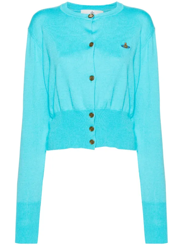 Vivienne Westwood Bea カーディガン | ブルー | FARFETCH JP