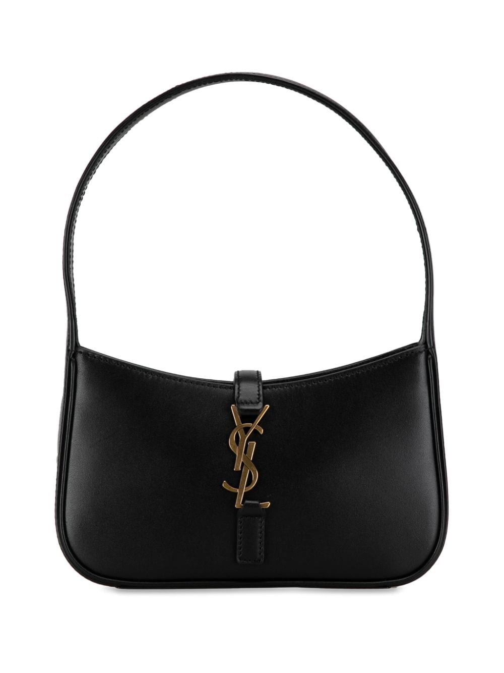 Pre-owned Saint Laurent 2022 Mini Le 5 A 7 Bag Handbag In Black